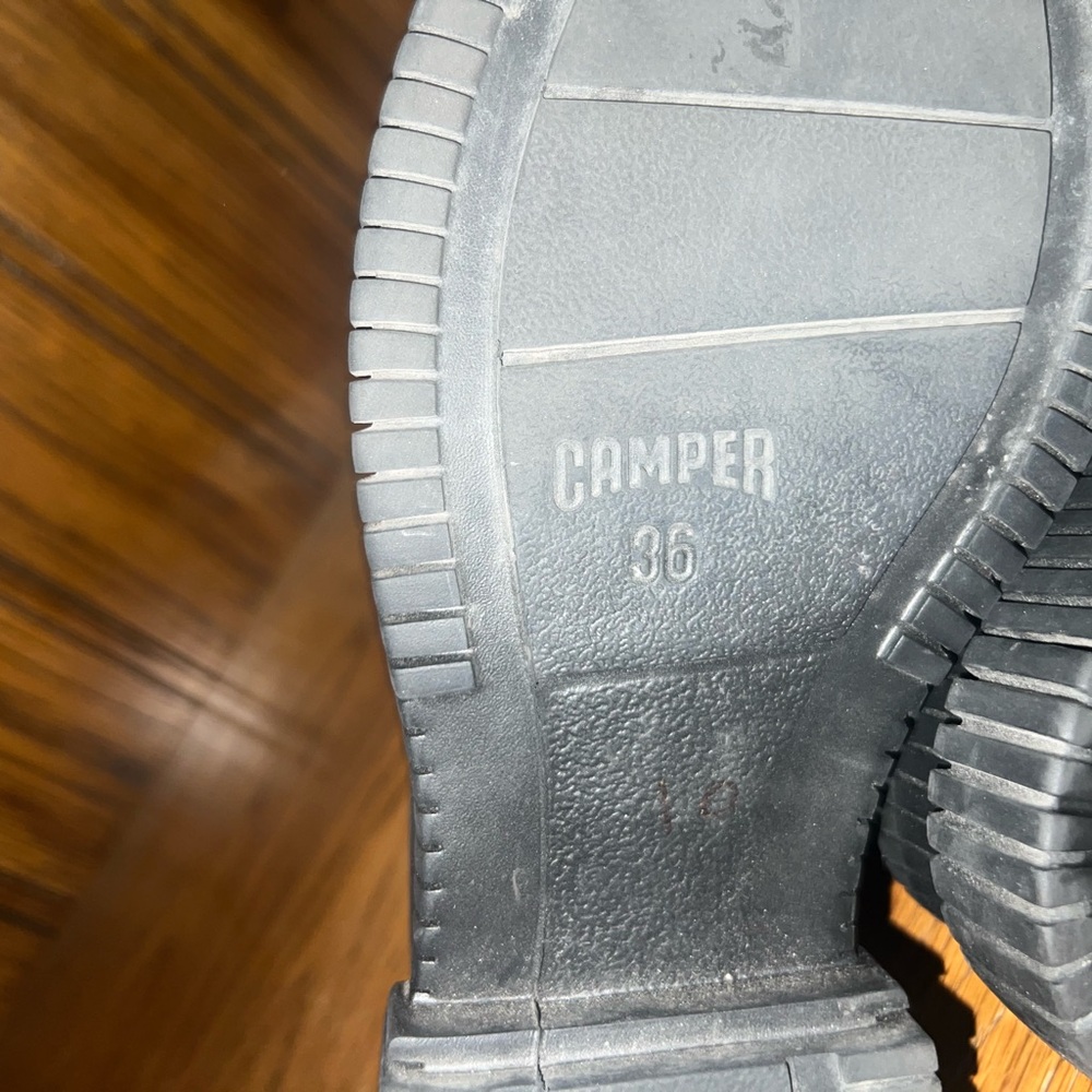 Camper Black lace up sandals 36 - Picture 4 of 4
